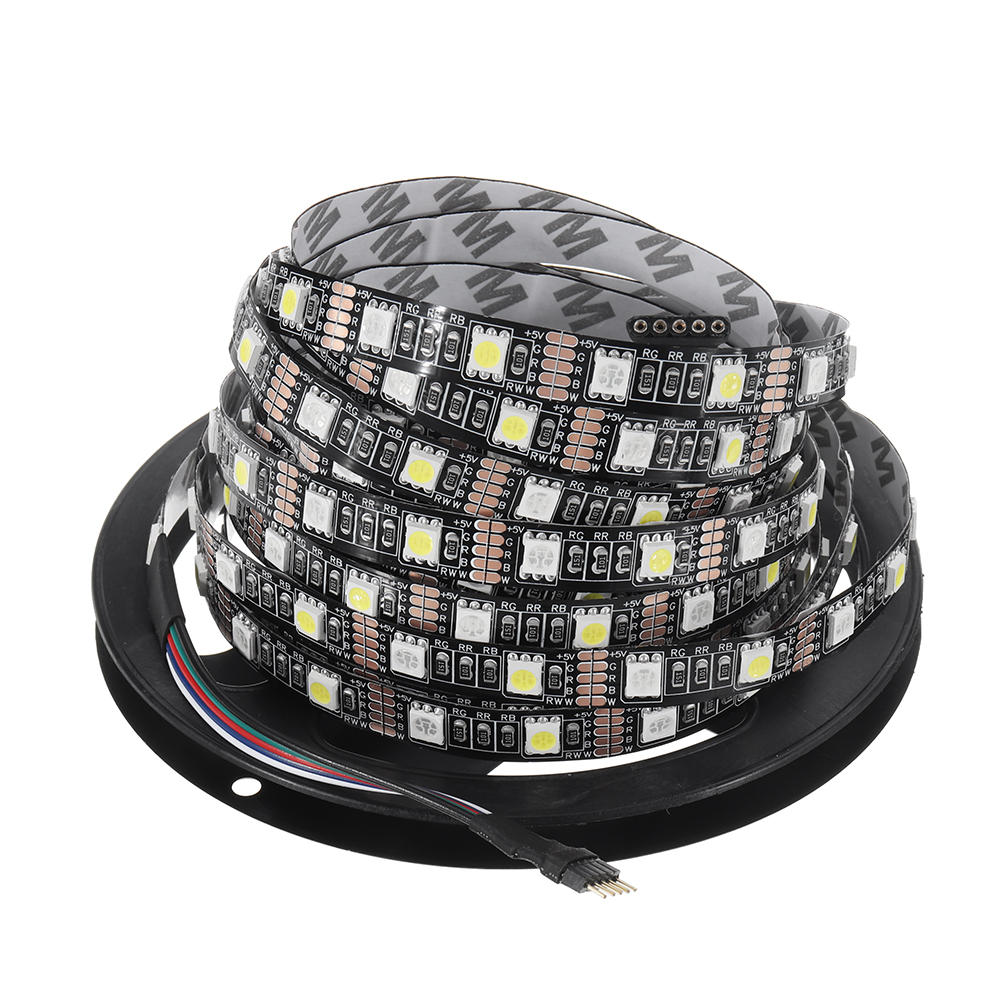 dc5v 12 mm rgbw rgbww waterdicht niet-waterdicht 5m 300led striplicht voor indoor outdoor woondecoratie