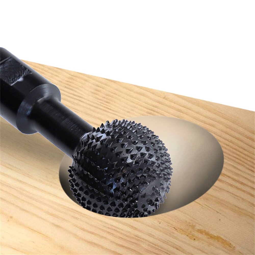 sferische houtsnijwerk vorm bit polijstkop haakse slijper bal roterende bestand houtbewerking polijsten tool frees