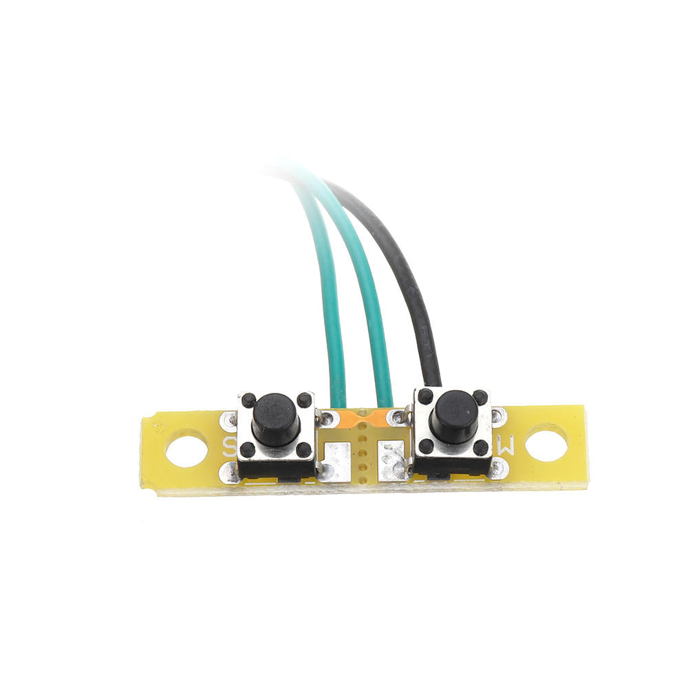 0.56 inch 200v 3-in-1 tijd + temperatuur + voltage display met ntc dc7-30v voltmeter zwart horloge klok digitale tube