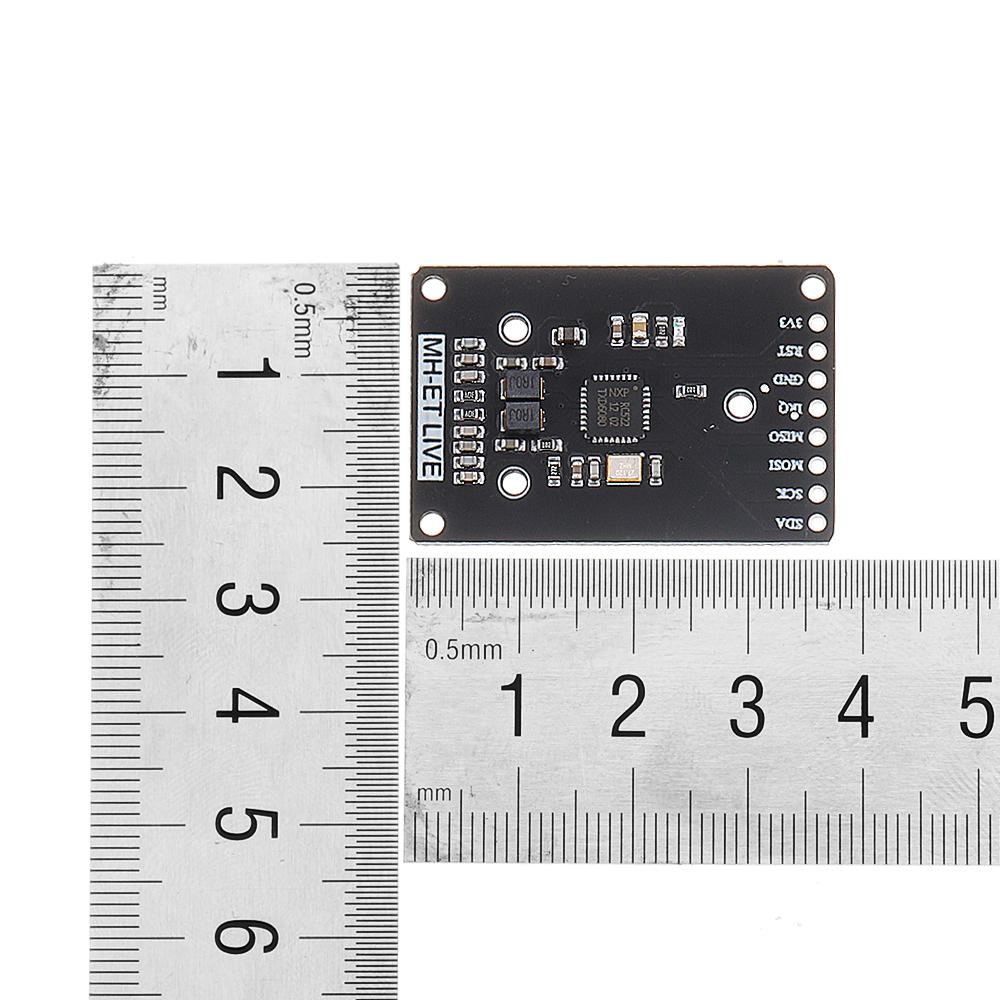 3 stuks rfid reader module rc522 mini s50 13.56 mhz 6 cm met tags spi schrijven & lezen
