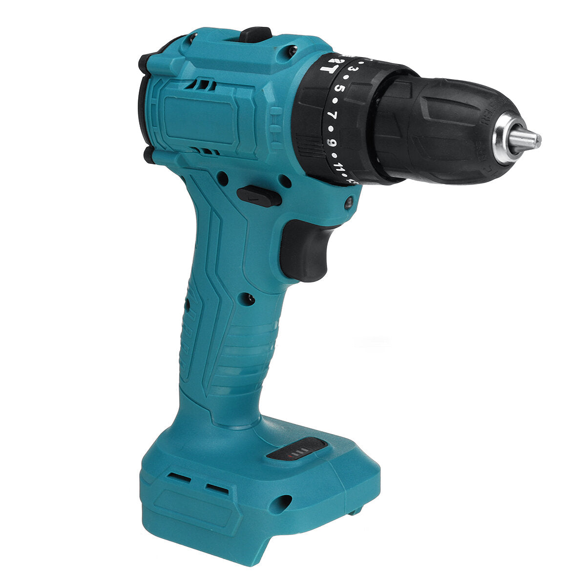 520n.m. borstelloze draadloze 3/8 inch klopboormachine vervanging voor makita18v batterij