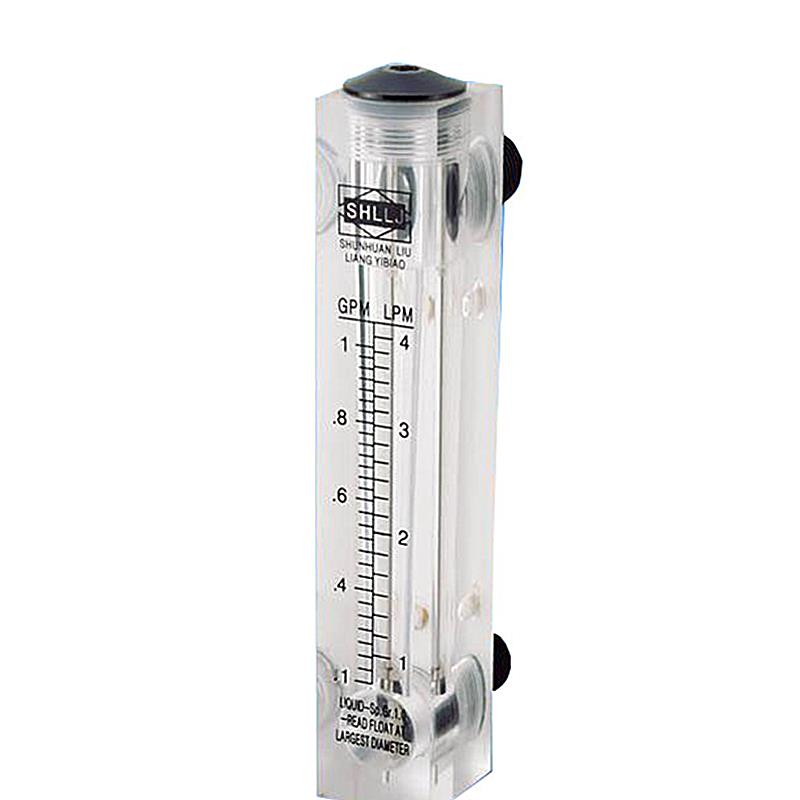 vloeistofstroommeter waterstroommeter paneelrotameter zonder regelklep lzm-15 0.2-2lpm 16-160lph 1-7lpm 10-100lph 25-250