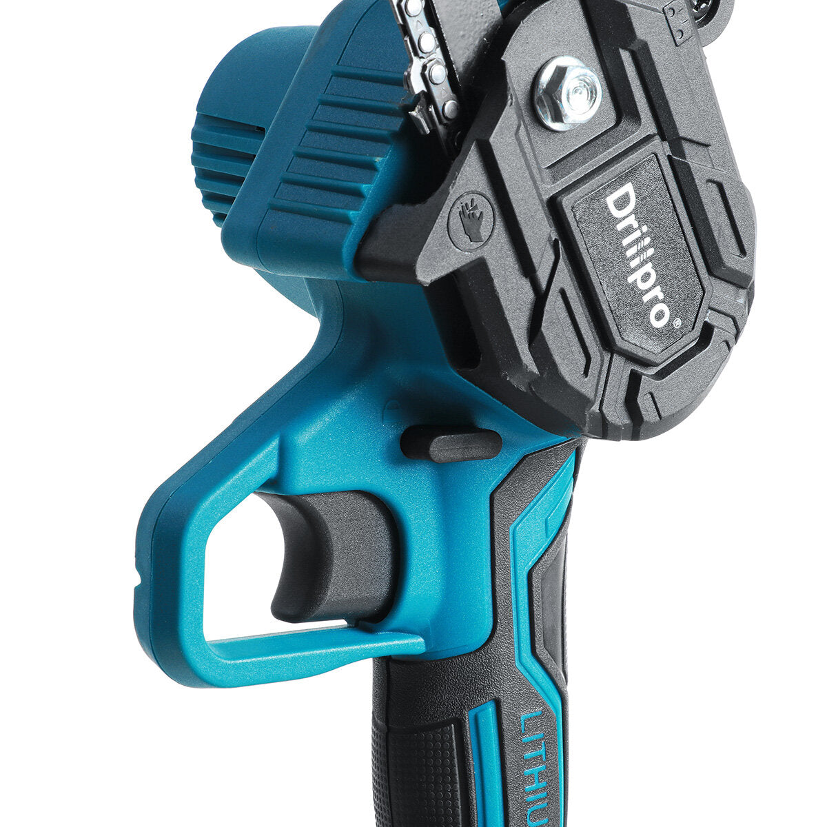 6 inch elektrische kettingzaag draagbaar houtbewerkingsgereedschap houtsnijder met 1 of 2 stuks batterij voor makita