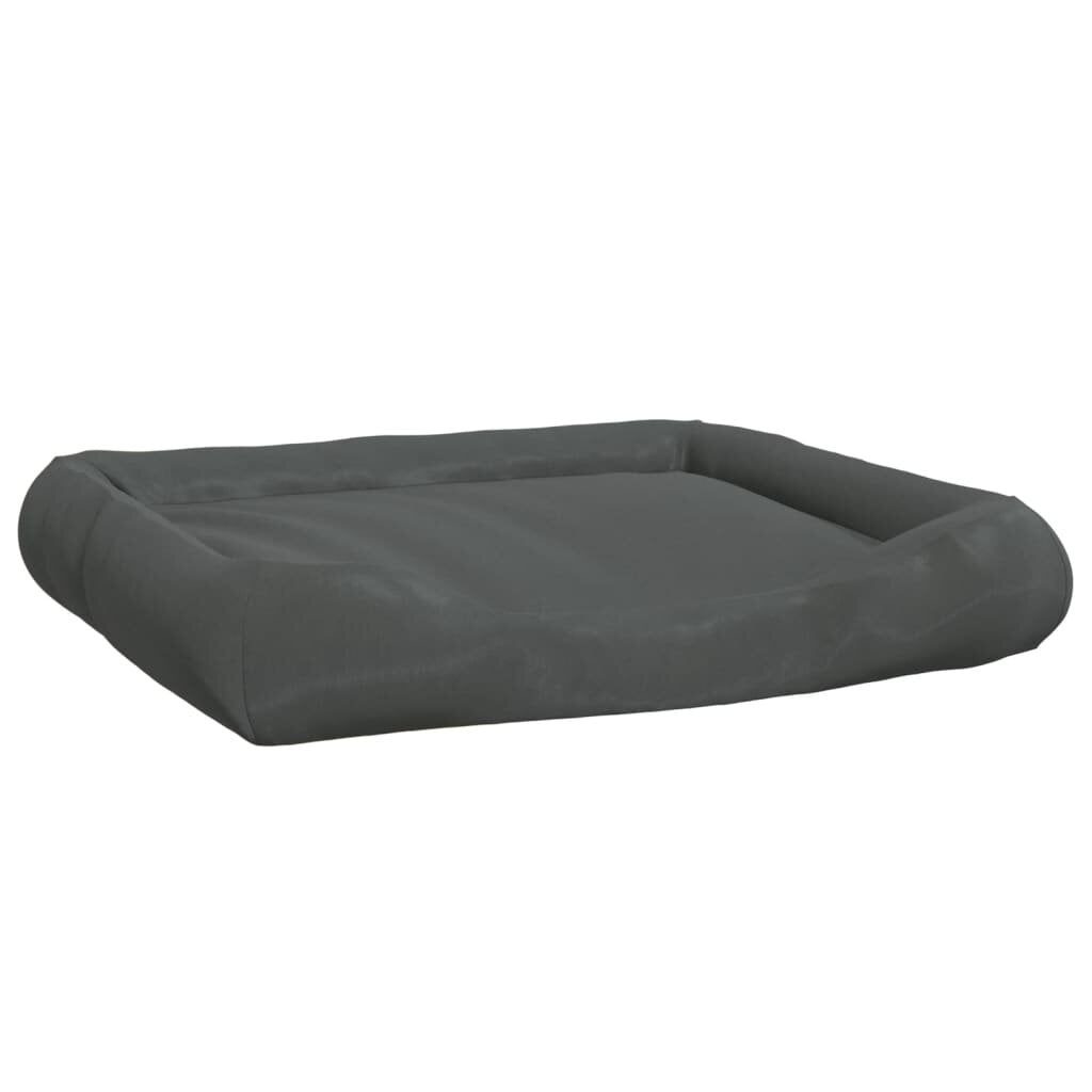 hondenmand met kussens 115x100x20 cm oxford stof donkergrijs