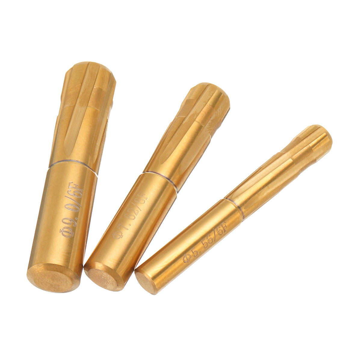 6 fluiten spiraal ruimer push rifling knoppen dubbellaags blade ruimer rifled vat machine ruimer