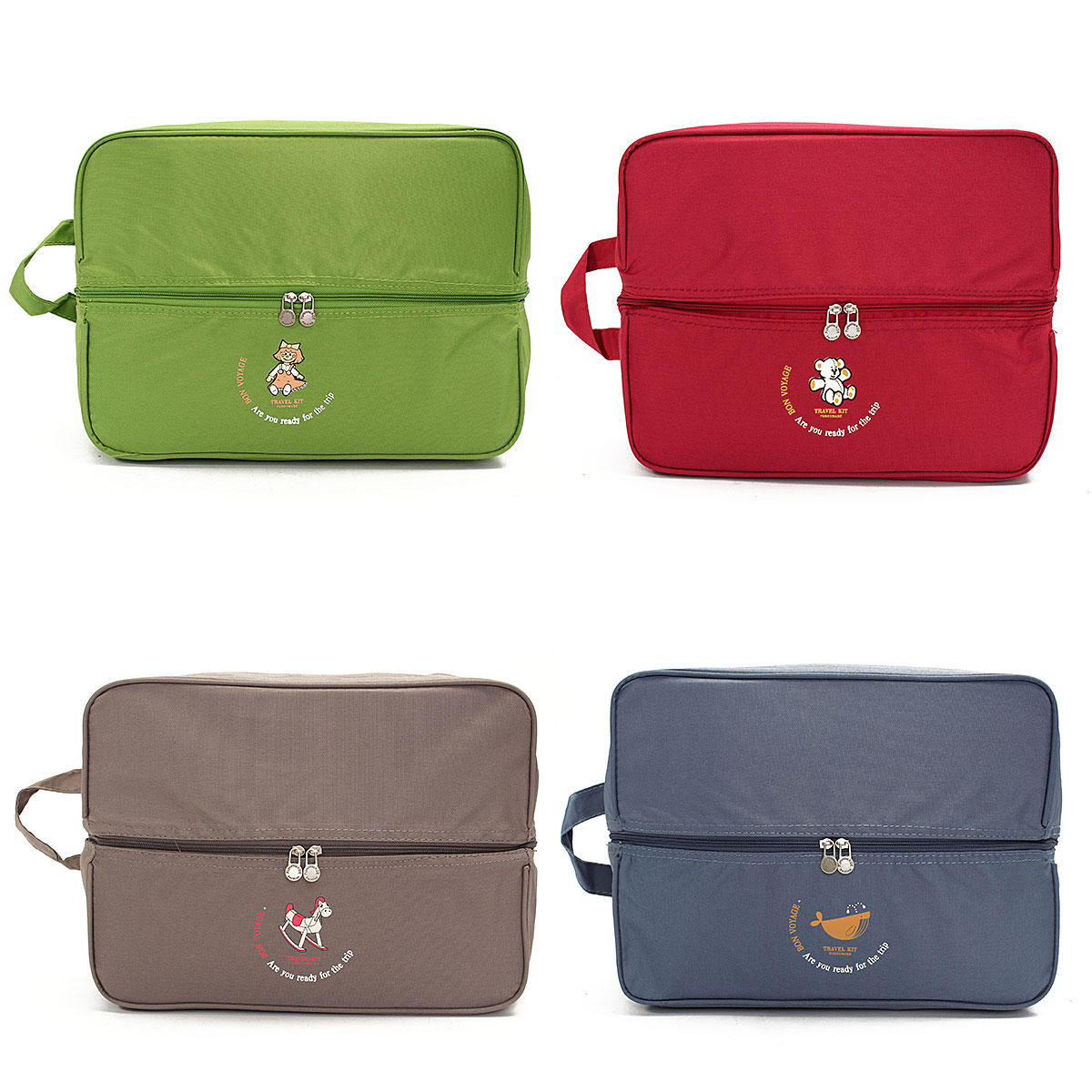 draagbaar nylon reistasje tasje tas tasje bagage cosmetische organizer