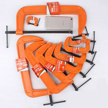 6/8/10/12 inch houtbewerking klem houtbewerking c-clamp multifunctionele g type hout klem staal dhz timmerwerk gadgets voor houtbewerking gereedschap