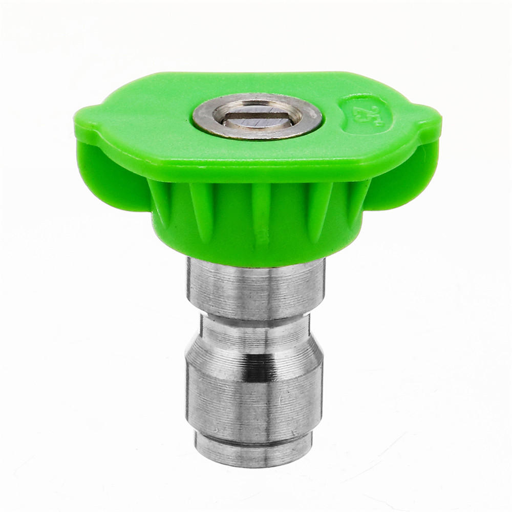 0 15 25 40 graden zeep quick release connect jet power spray wash nozzle tip set