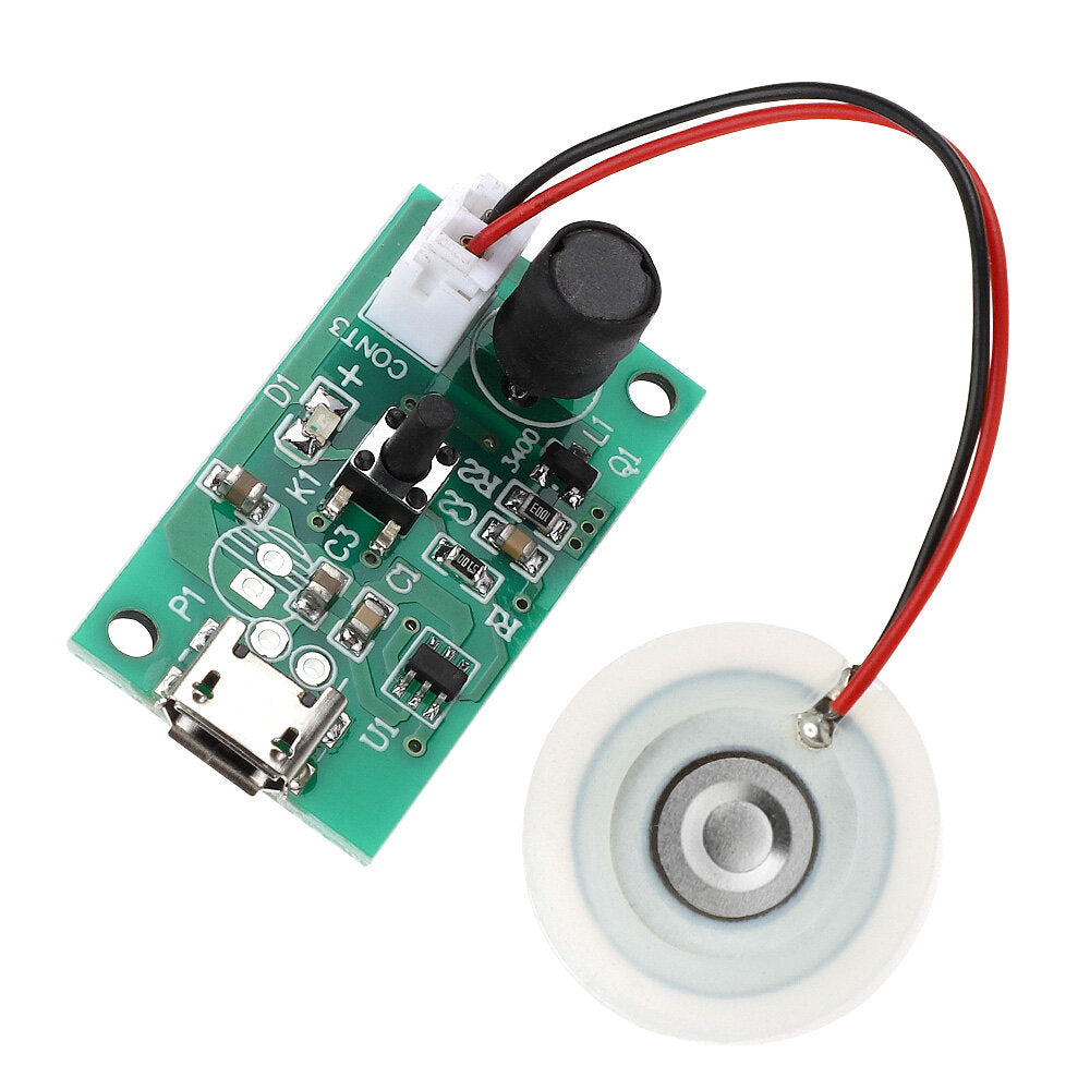 usb mini luchtbevochtiger dhz kits mist maker en driver printplaat sproeikop zware mist experimentele apparatuur fogger verneveling film verstuiver vel mini oscillerend
