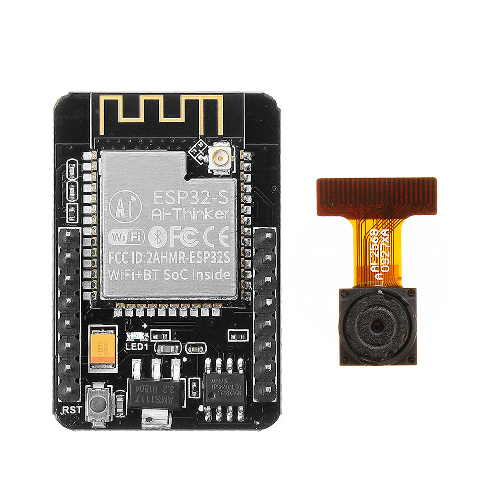 2 stuks esp32-cam wifi bluetooth camera module ontwikkeling board esp32 met camera module ov2640