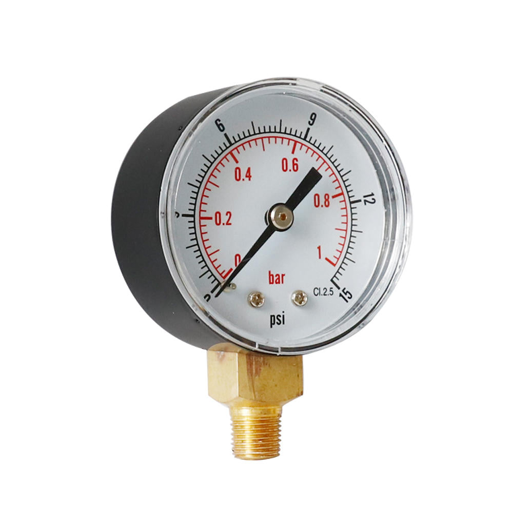 ts-y508-15 / 30/60/100/160 / 300psi 52mm dial 1/8 bspt manometer
