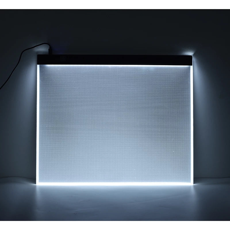 JSKLAMP A3 Lichtbord voor tekenen, oplaadbaar LED-lichtbak met verstelbare helderheid voor diamantschilderen, schetsen, kunstenaars