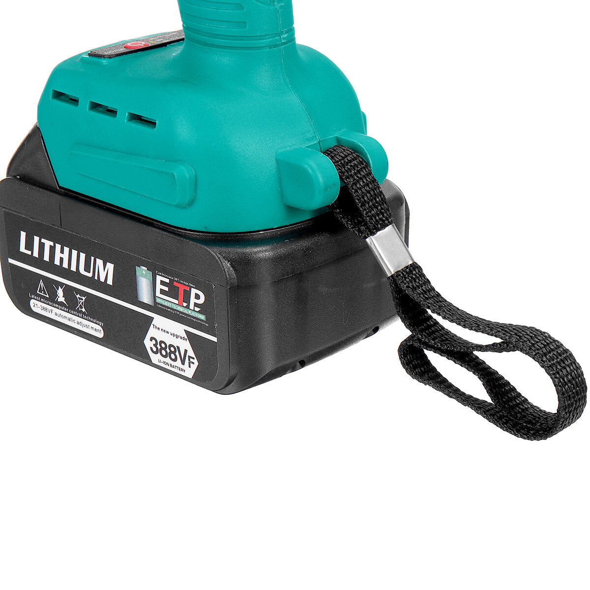 22890mah 388vf 850n.m borstelloze slagmoersleutel draadloze handheld elektrische sleutel w/1/2 batterij 18v batterij