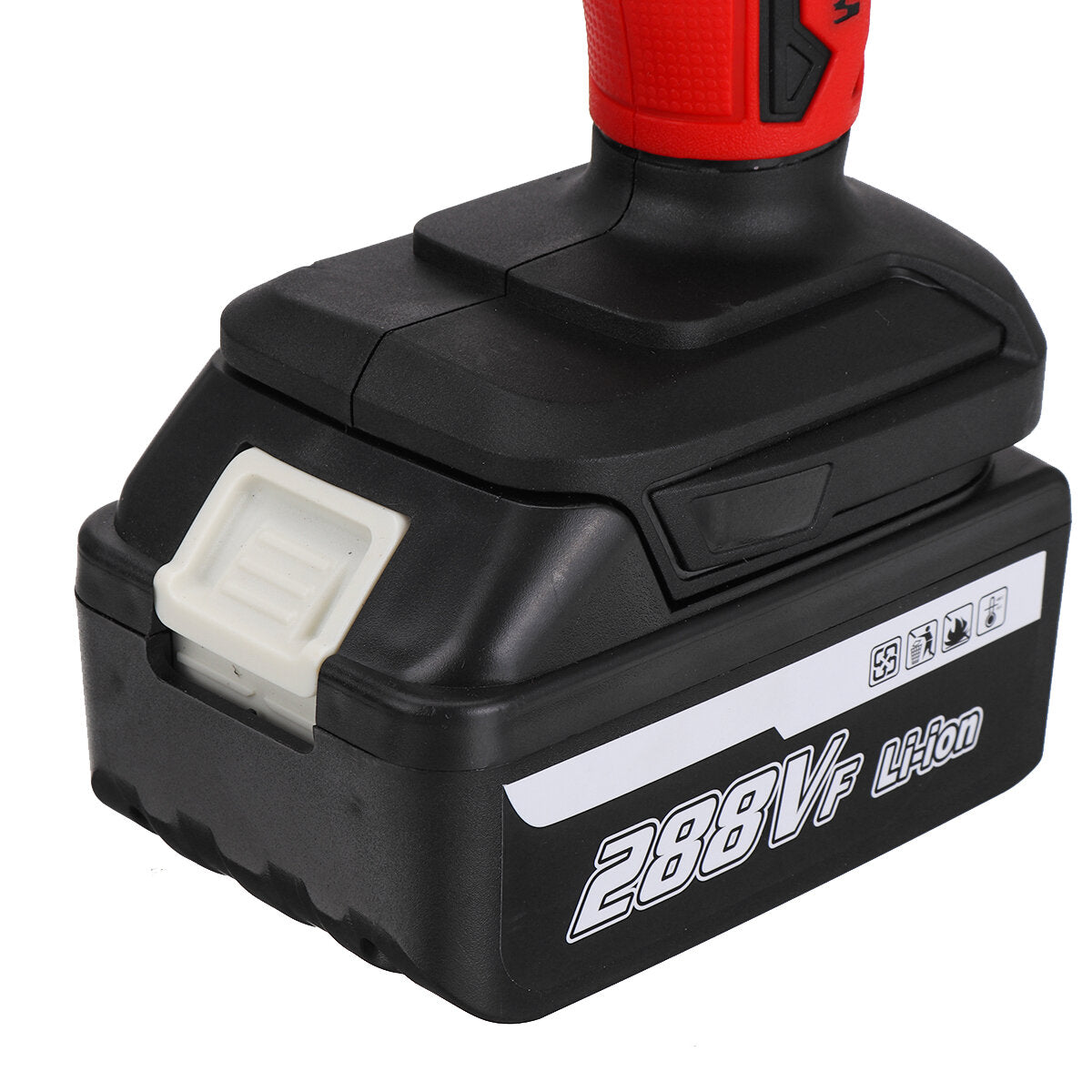 6 inch 1200 w elektrische kettingzaag snoerloze snoeien kettingzaag tuin boom logboekregistratie houtbewerking tool w / 1/2 stuks batterij