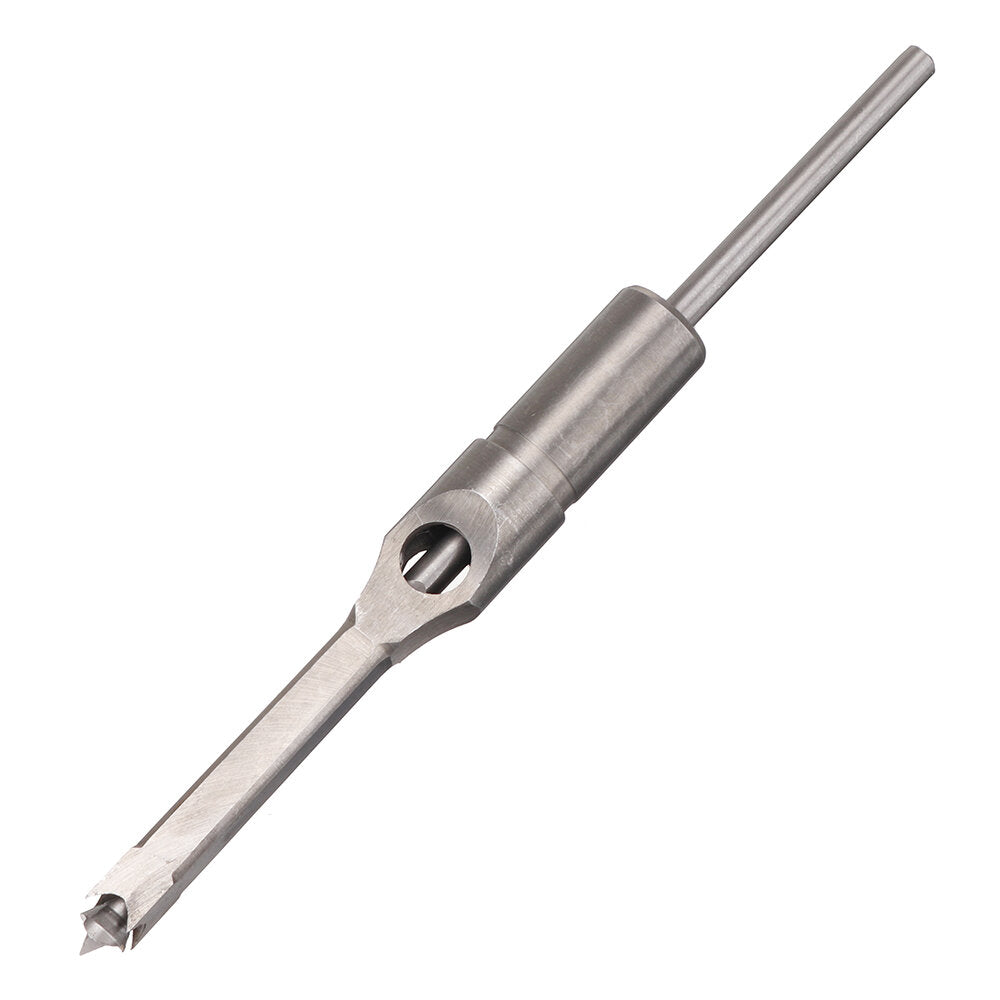 4-delige boorbits met vierkante gaten houtbewerkingsvijzel langgatboorbeitel set kit 1/4 tot 1/2 inch gereedschapsset