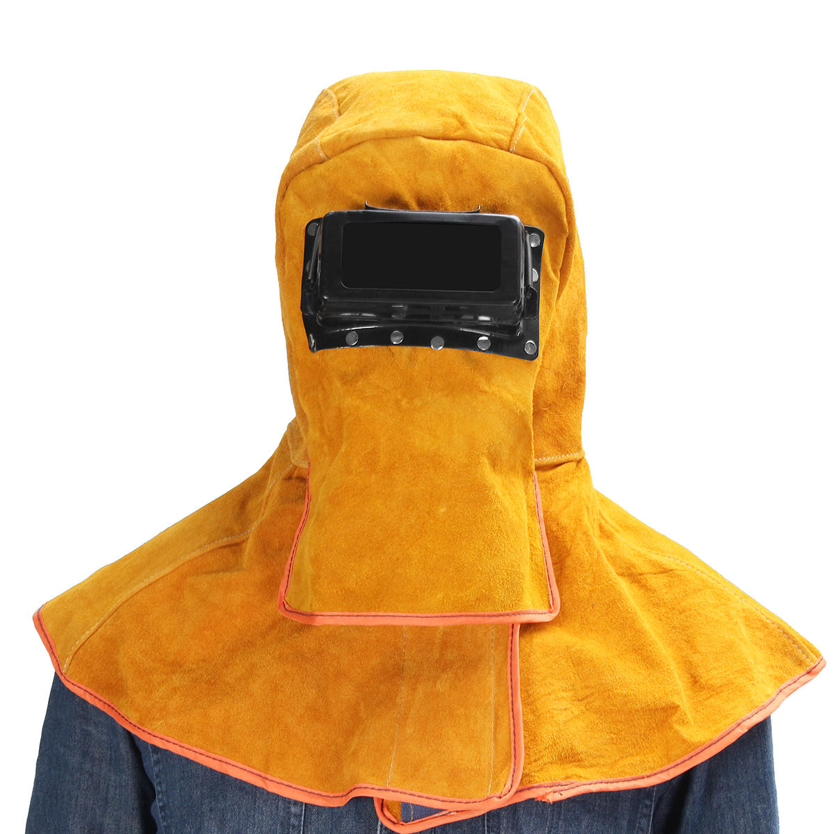 lederen zonne-auto-verduisteringsfilterlens beschermen lasnekmaskerhelm