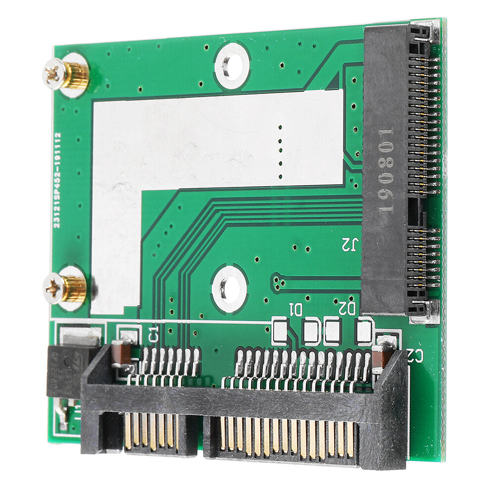 msata ssd naar 2.5 inch sata 6.0gps adapter converter card module board mini pcie ssd compatibel sata3.0gbps / sata 1.5gbps