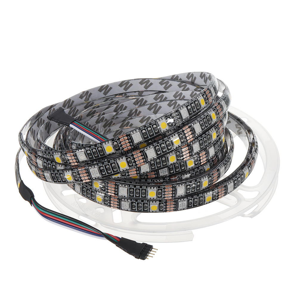 dc5v 12 mm rgbw rgbww waterdicht niet-waterdicht 5m 300led striplicht voor indoor outdoor woondecoratie
