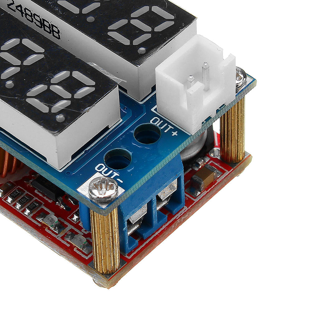 5a cc cv step down digitale instelbare ontvanger charge module met led-display blauw / rood