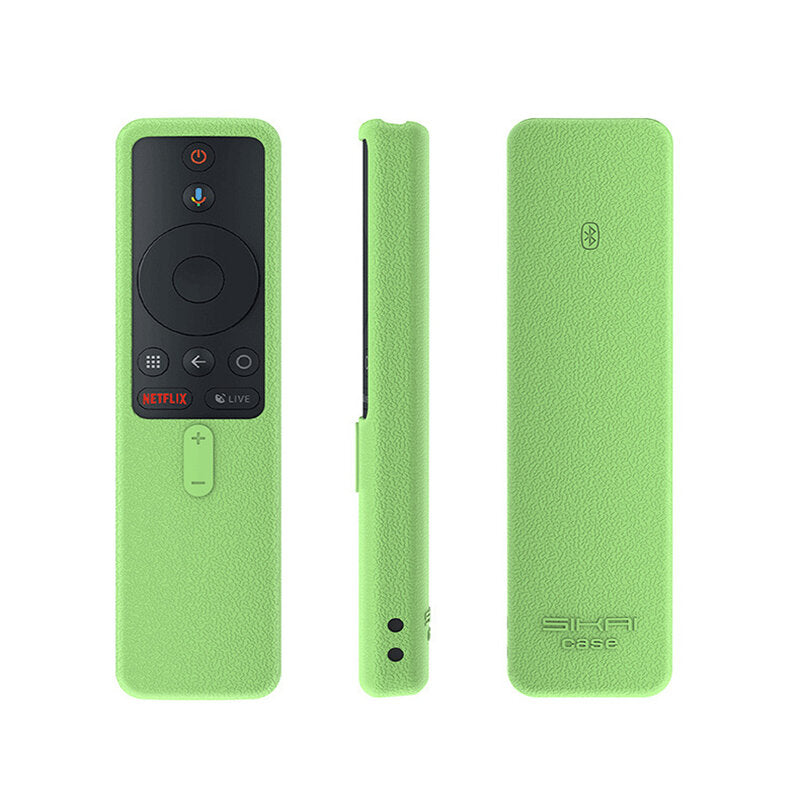 sikai tv-afstandsbediening beschermende siliconen voor mi boxs xiaomi schokbestendig niet origineel