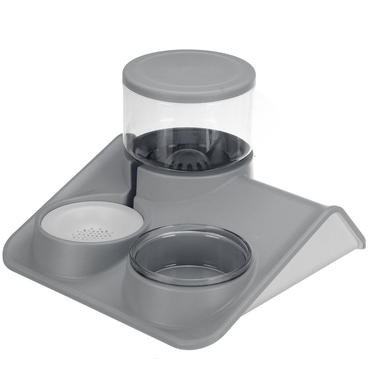 pet waterer meerlaags filter verzegelde kattenbak 2l voerbak voor automatisch drink- en voerapparaat voor katten automatische hondenvoeder