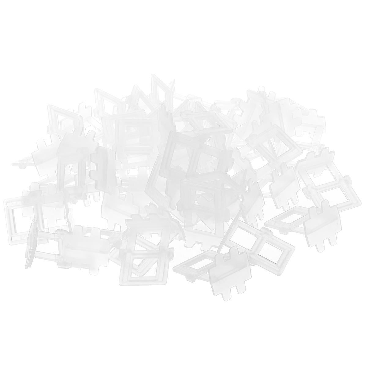 100 stuks tegel flat leveling systeem muur vloer spacers caps base tools kit: