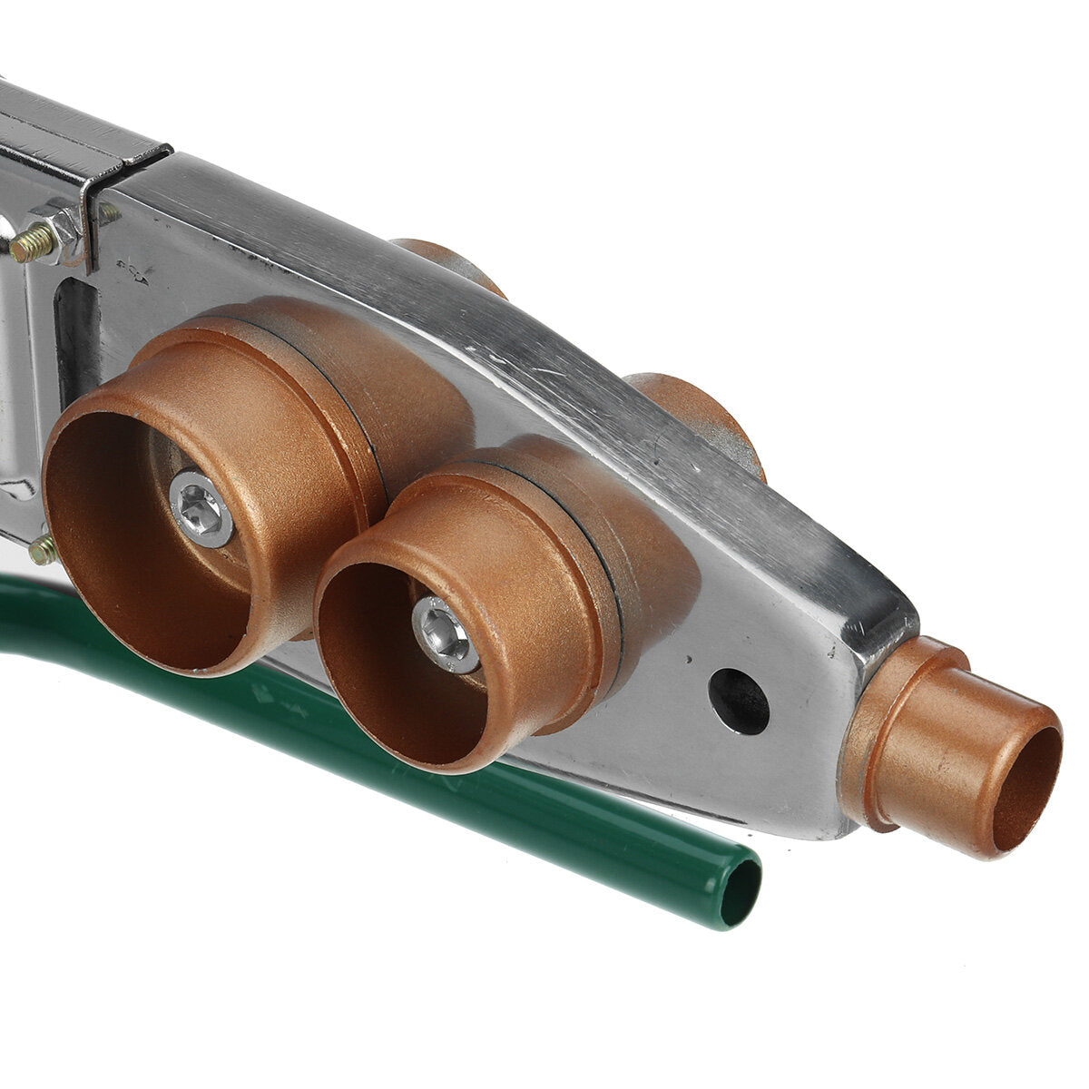 220v 4 slots elektrische pijp lasmachineverwarming tool head setvoor ppr pb pe plastic