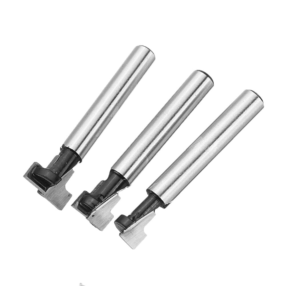 1/4 inch ronde schacht 1/2 inch 3/8 inch 5/16 inch houtbewerking frees t-vormige fotolijst muur sleutelgat voor trimmer