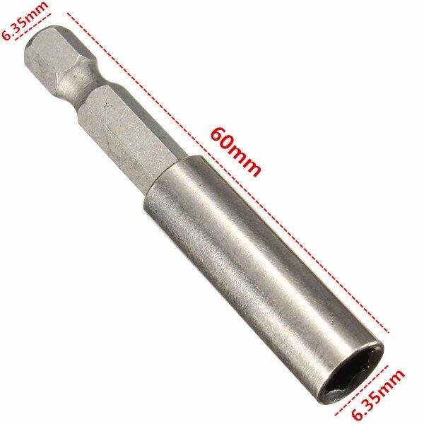1/4 inch hex shank magnetische bithouder schroevendraaier bitverlenging tip bar 60mm/100mm/150mm