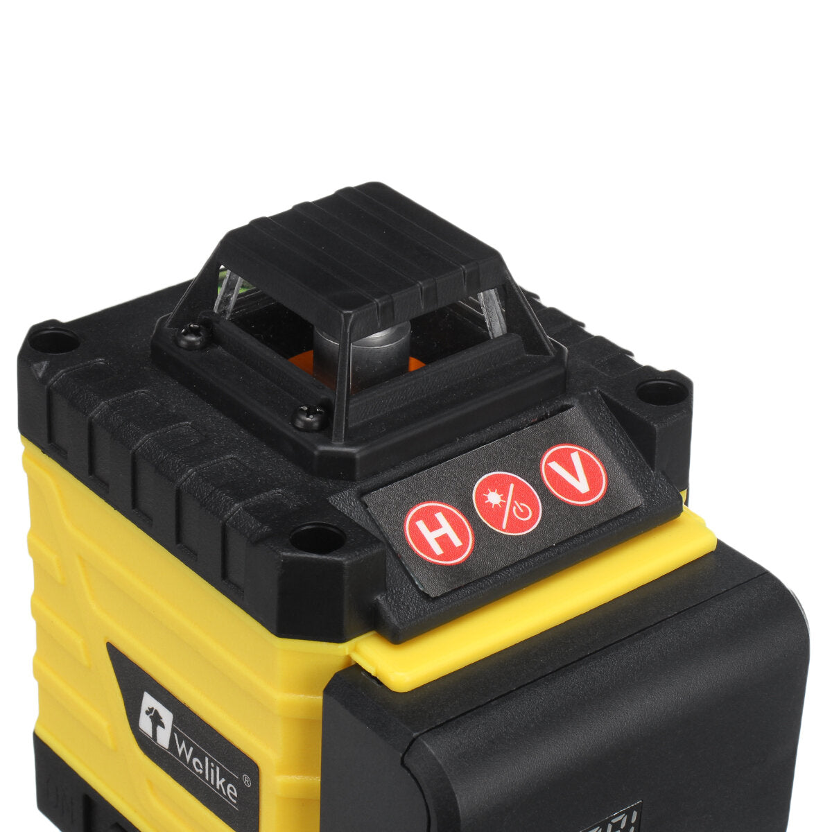 4d 16 lijnen groen licht laser waterpas 360 graden zelfnivellerende cross horizontale maatregel met 2 batterijen