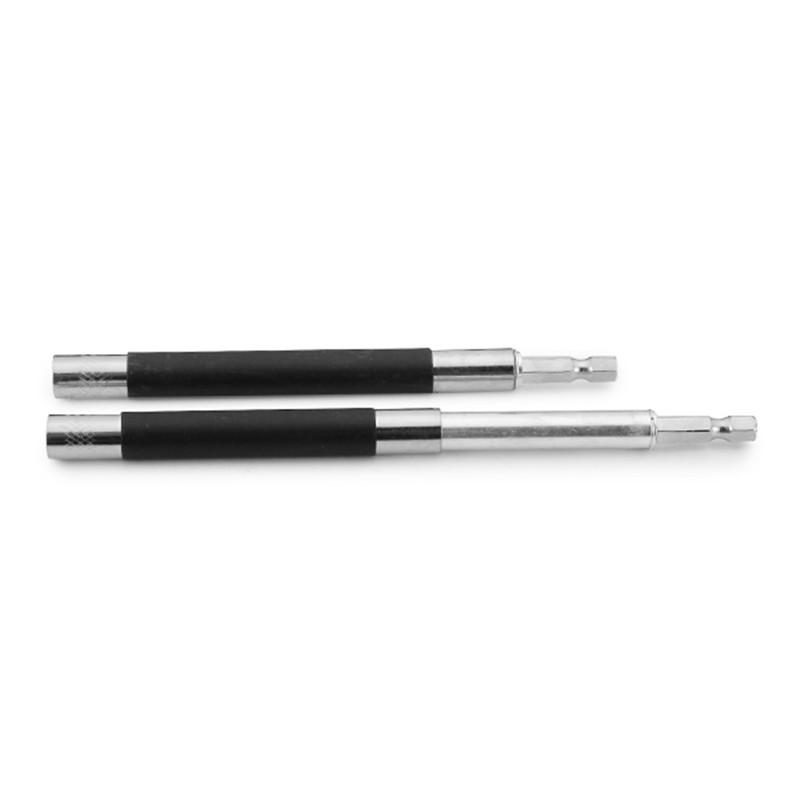 3 stuks 1/4 inch hex magnetische 80/120/140mm schroevendraaier bit houder socket extension bar