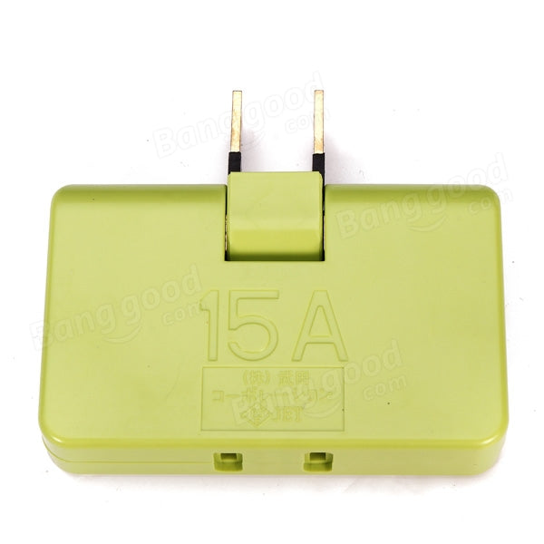 110-250v 180 graden draaibare stekkeradapter travel power 3 supply hub