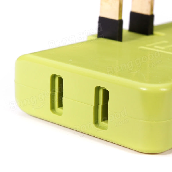 110-250v 180 graden draaibare stekkeradapter travel power 3 supply hub