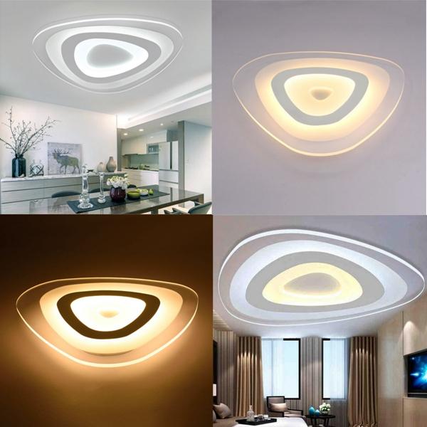 35 w moderne ultra dunne led inbouw plafondlamp 3 kleur verstelbaar voor woonkamer thuis