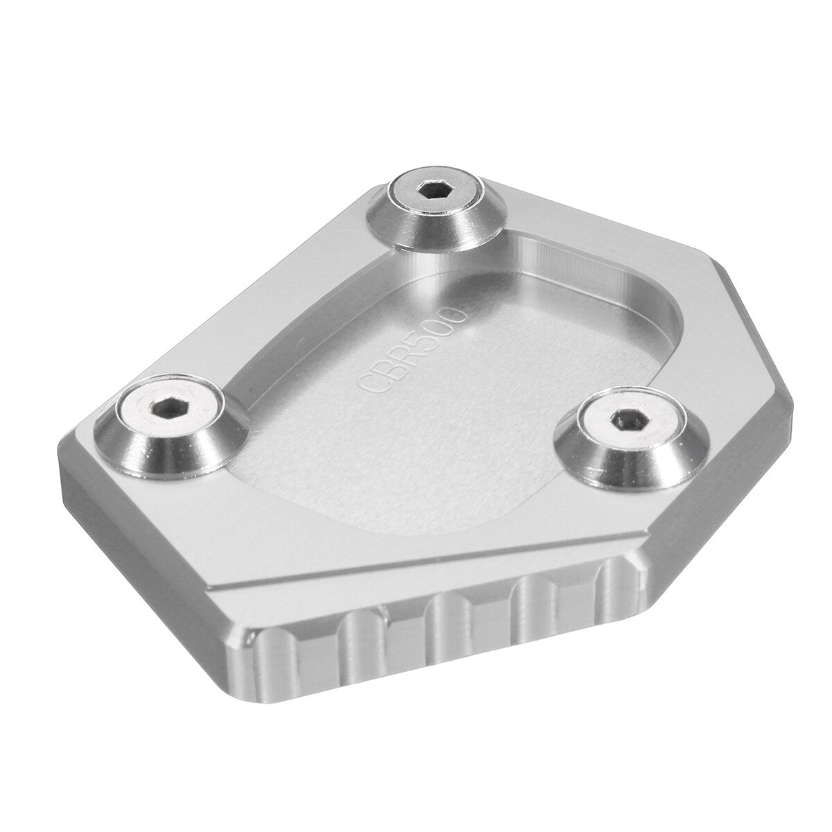 cnc aluminium kickstand zijstandaard pad voor honda cbr500r cb500f / x 2013-2015