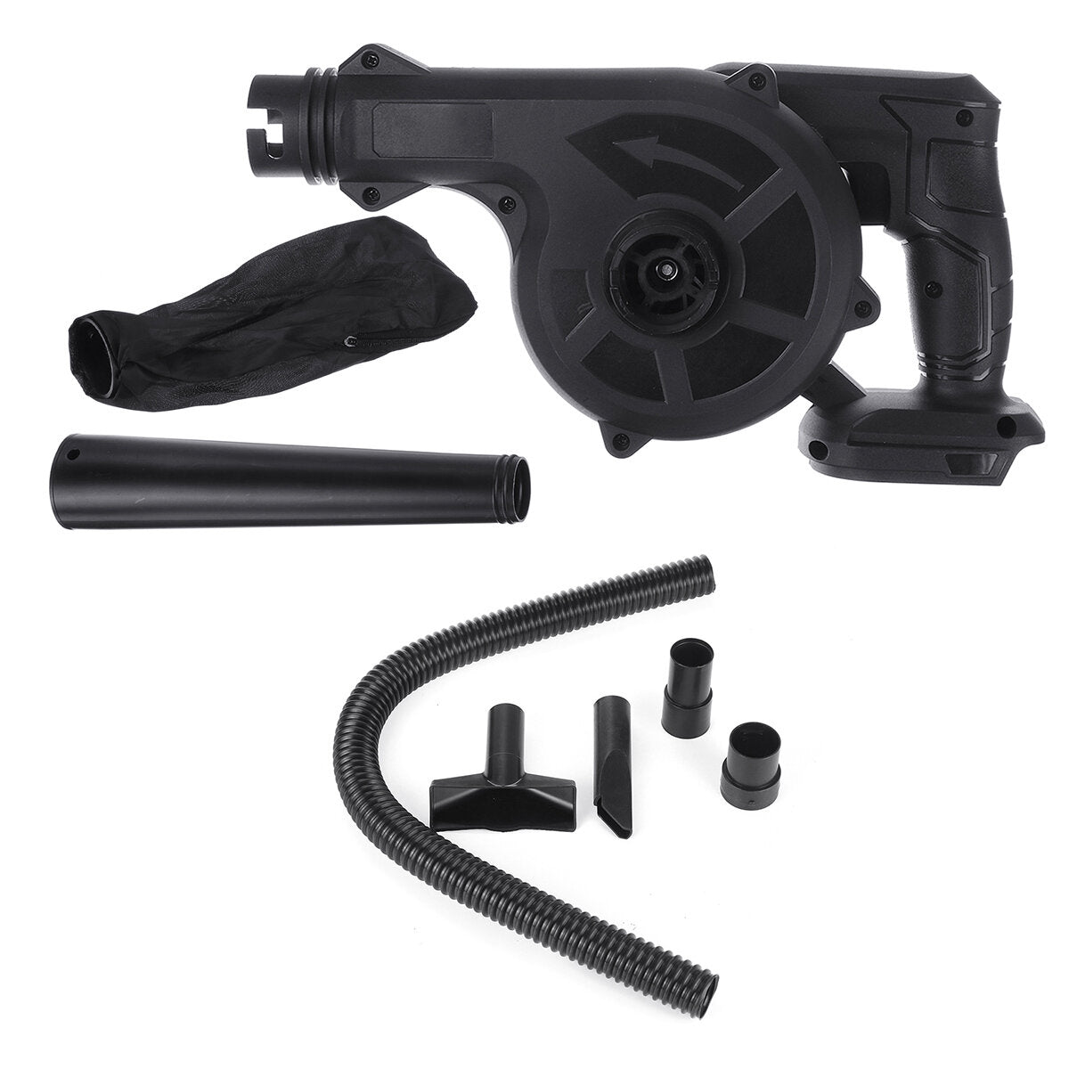 2 in 1 draadloze elektrische luchtblazer tuin bladstof auto cleaner tool w / none / 1 / 2 stuks batterij ook voor makita 18v batterij