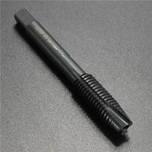 m3/m4/m5/m6/m8 hss nitride gecoate schroef tap metrische spiraal hand draad schroef tap