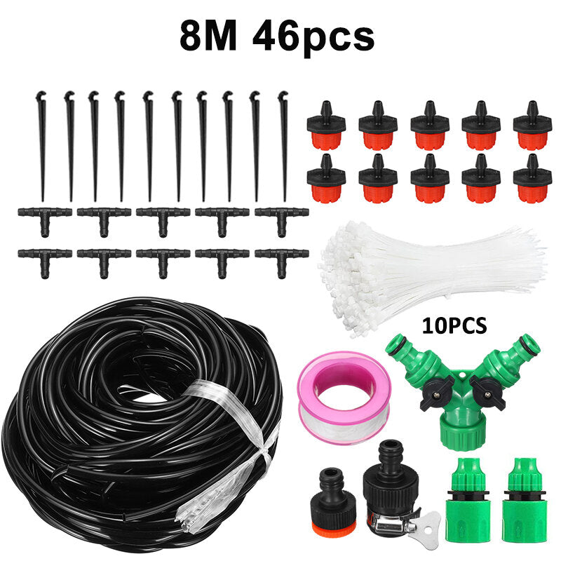 8/20/30/40m tuin automatische druppelirrigatie set verstelbare dhz irrigatie kit