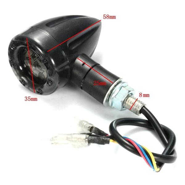 par universele motor led led draai signaal indicatoren licht brake achter running lamp