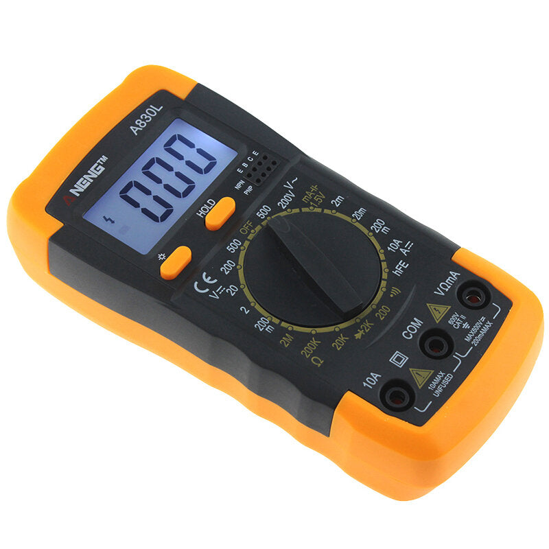 aneng a830l digitale multimeter dc ac-spanning diode freguency transistor tester