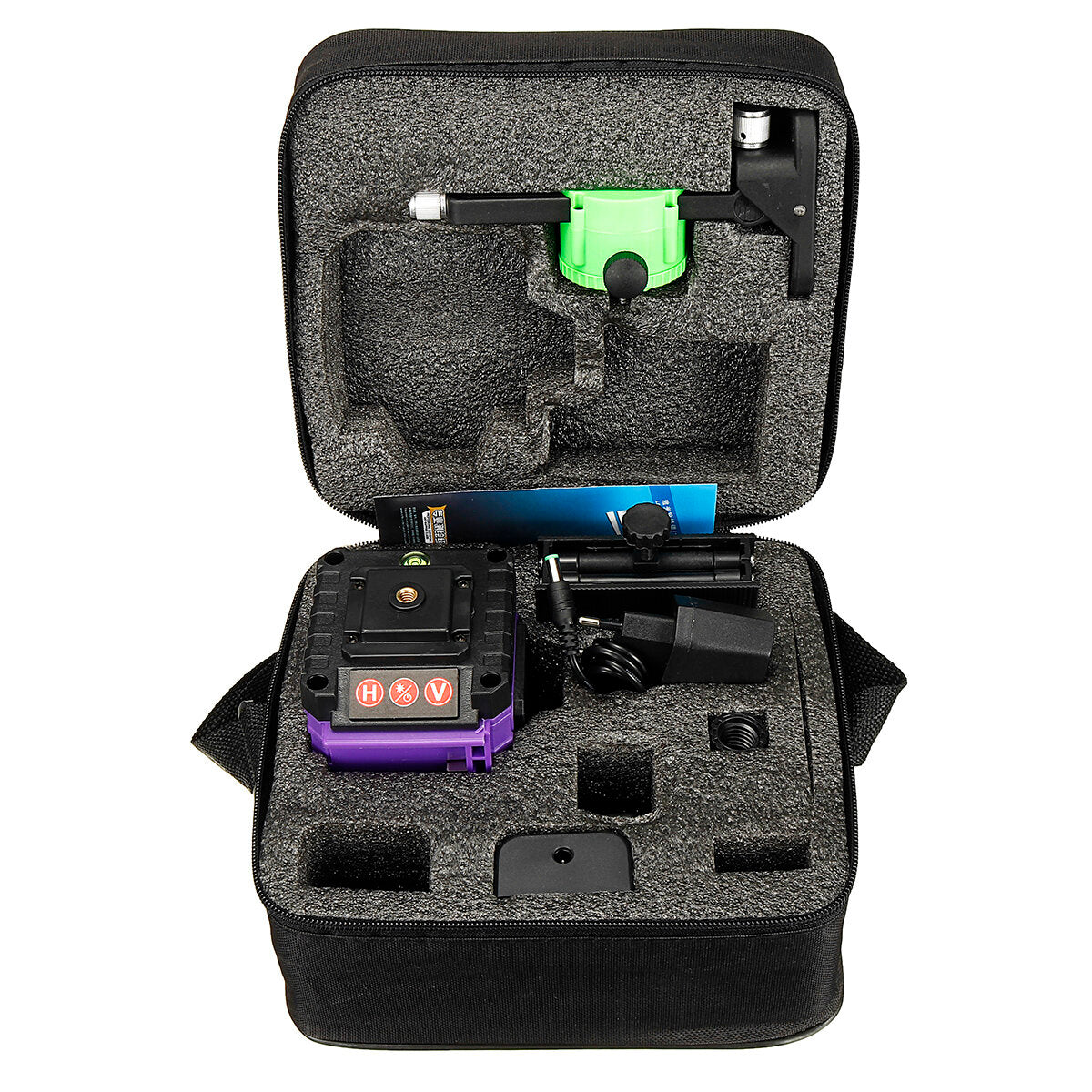 8/12/16 lijnen 4d 360 graden horizontale verticale cross groen licht laser niveau zelfnivellerende maatregel super krachtige laserstraal