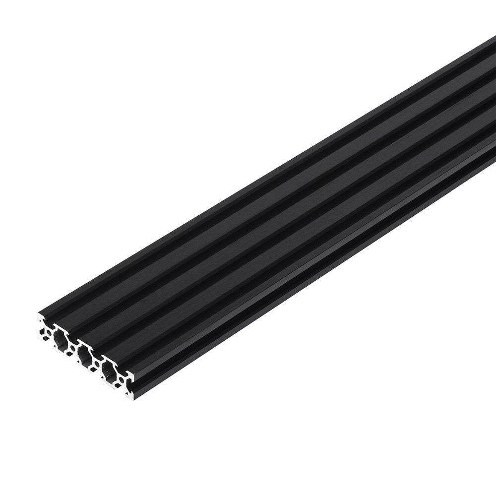 200-1000 mm zwart 2080 v-sleuf aluminium profiel extrusieframe voor cnc-gereedschap diy
