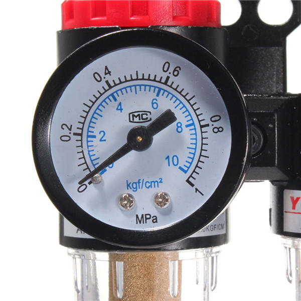 g1/4 in-line luchtcompressor filter regulator gauge trap olie water regulator)