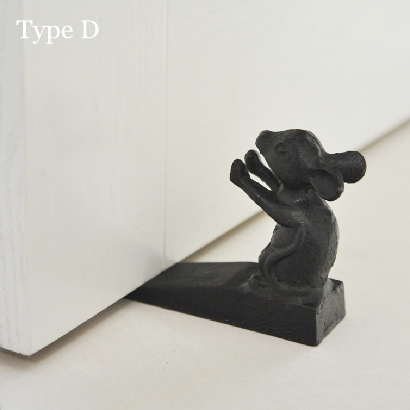 gietijzeren deurstop decoratieve rustieke deurstopper stop voor thuis. slaapkamer. bad en buitendeuren