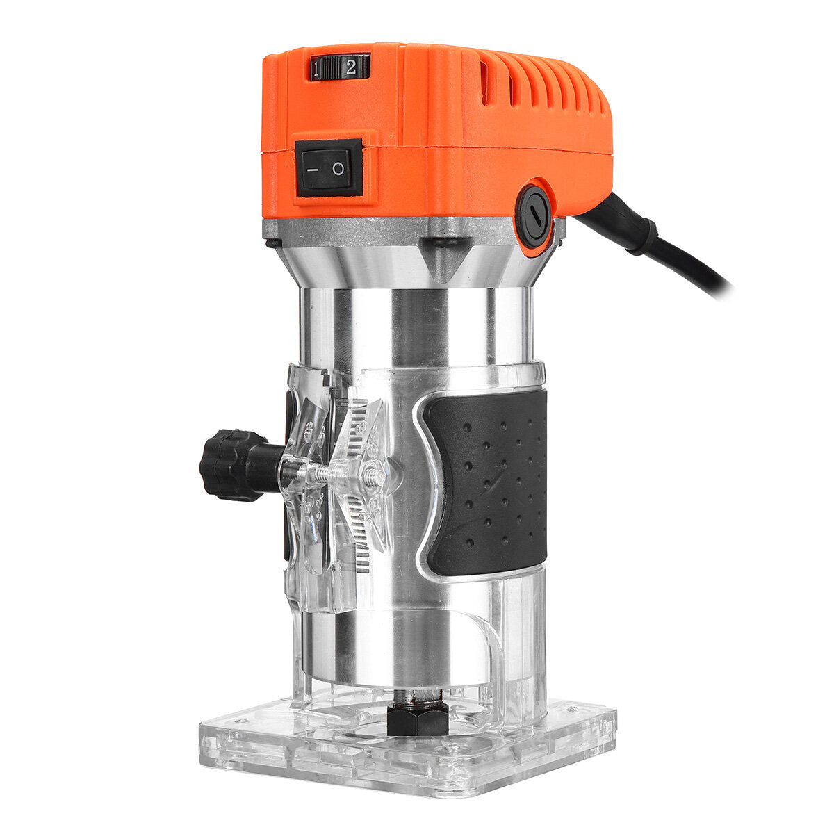 1280w hout palm router tool hand rand trimmer houtbewerking joiner snijden palmming tool 6 snelheden 35000r/min 220v 6.35mm (1/4 )