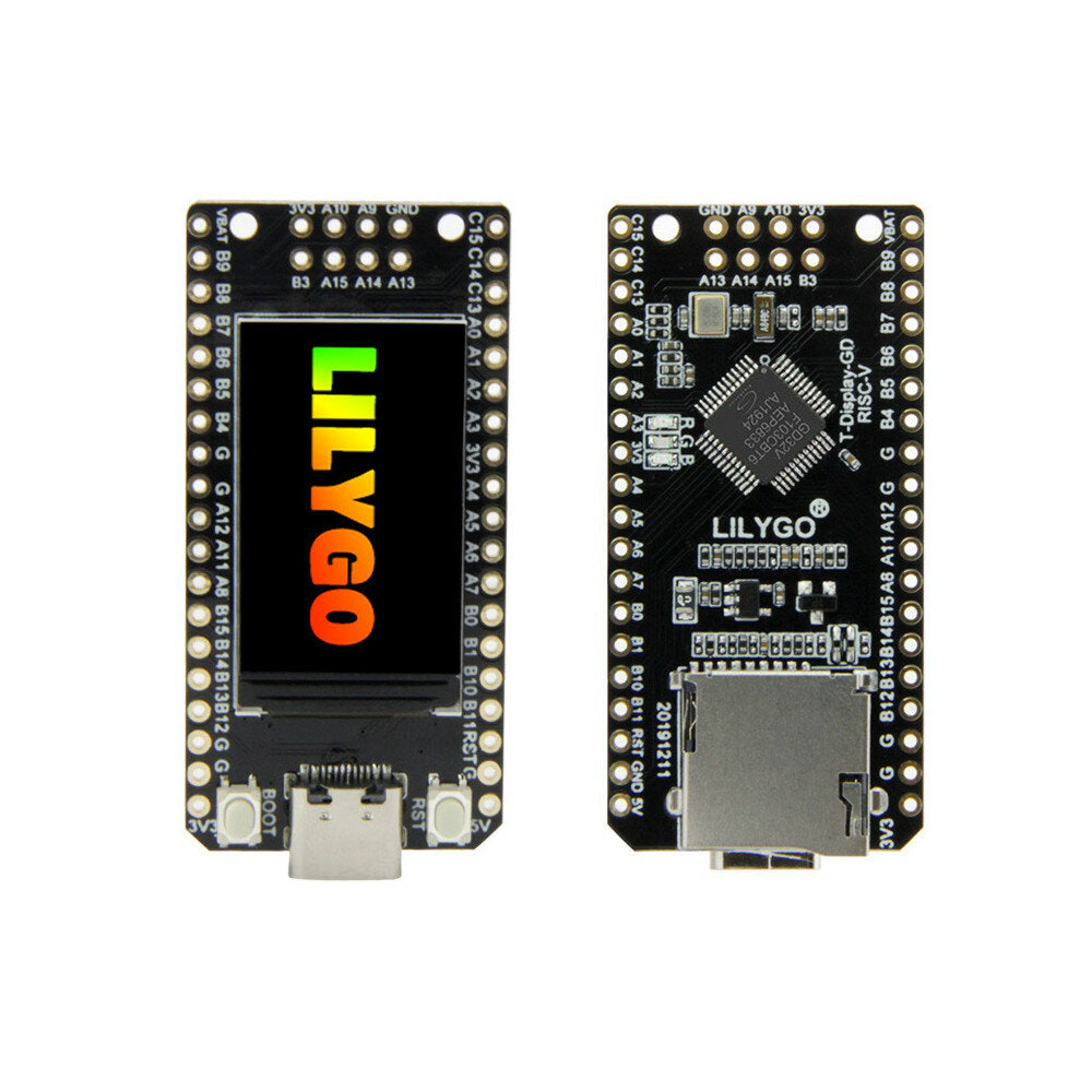 lilygo® ttgo t-display-gd32 risc-v 32-bits core minimaal ontwikkelbord 1.14 ips