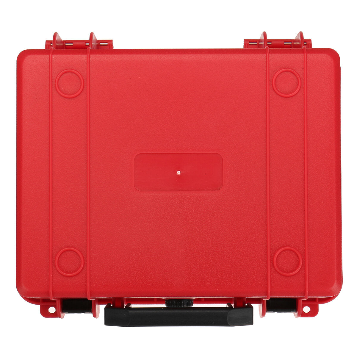 1 stuks rood/zwart/blauw/geel plastic gereedschapskist waterdichte gereedschapskist anti-shock bescherming kluis;