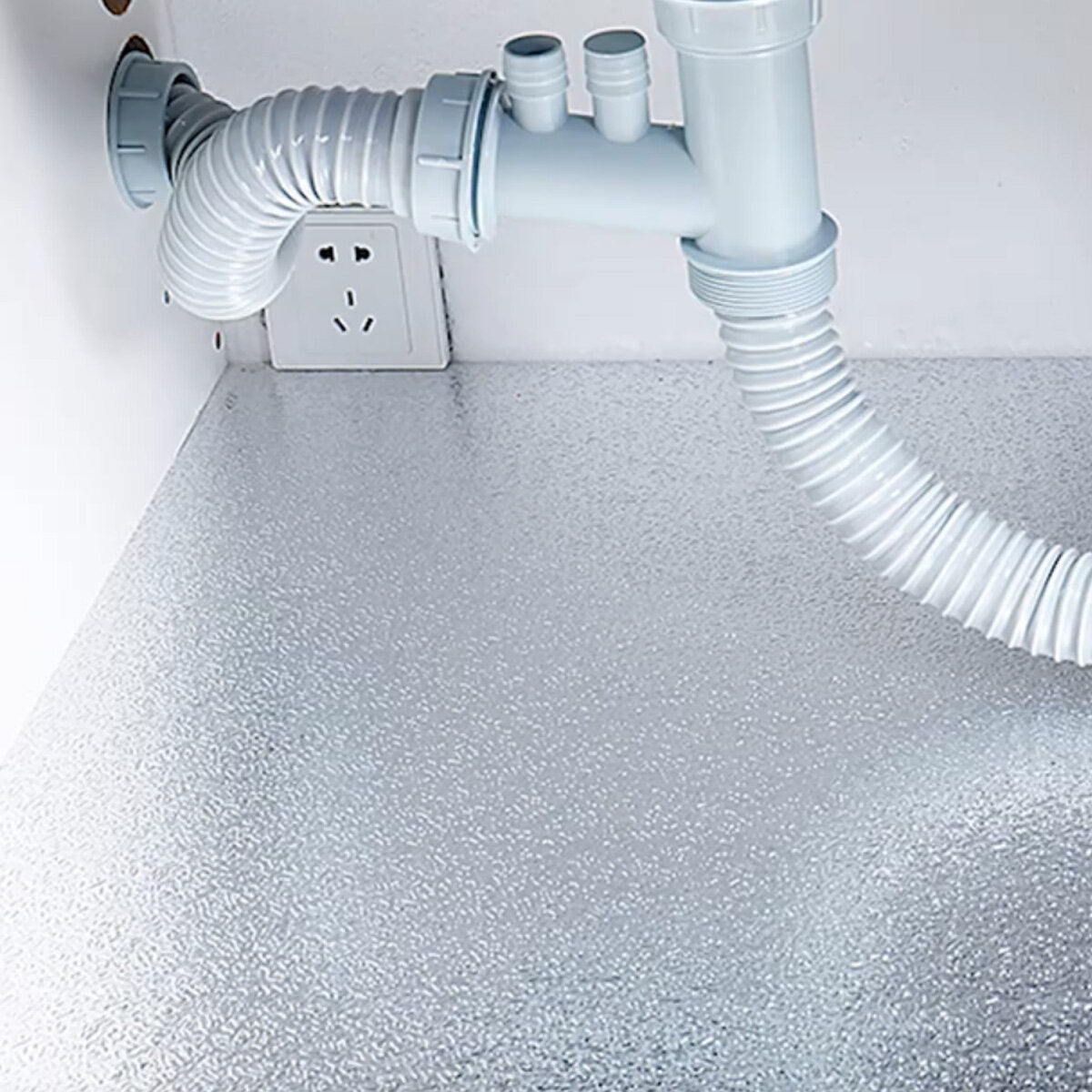 zelfklevende keukenbehang oliebestendige aluminiumfolie muursticker kast