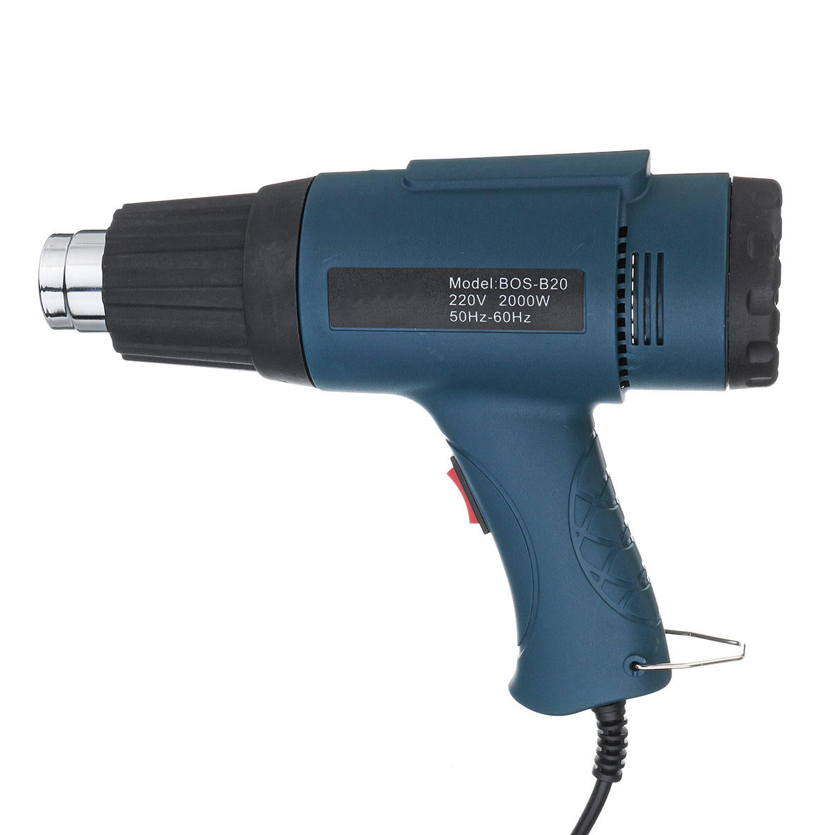 2000w 220v industriële instelbare temperatuur heteluchtblazer rework station met 2 stuks nozzles