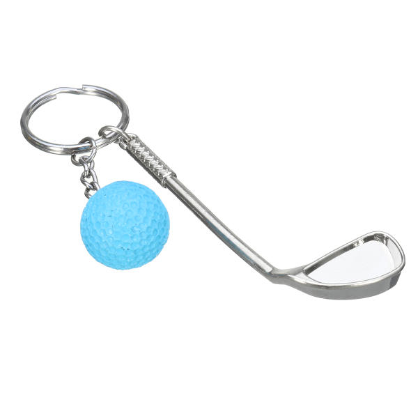 edc gadgets mini golf racket en ball sleutelhanger ketting sleutelhanger sleutelhanger